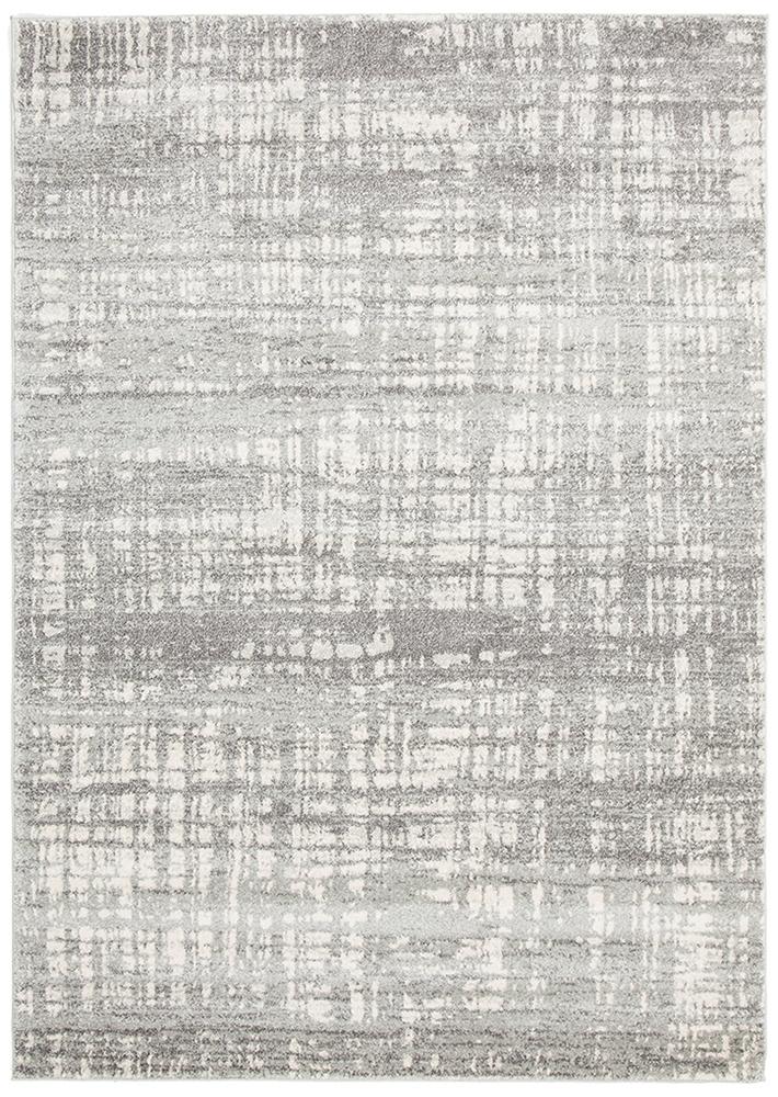 Ashley Abstract Modern Silver Grey Rug