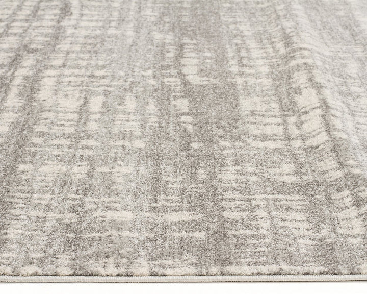 Ashley Abstract Modern Silver Grey Rug