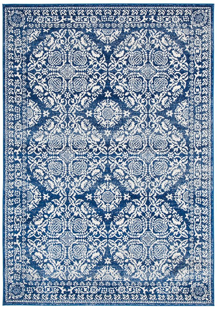 Gwyneth Stunning Transitional Navy Rug