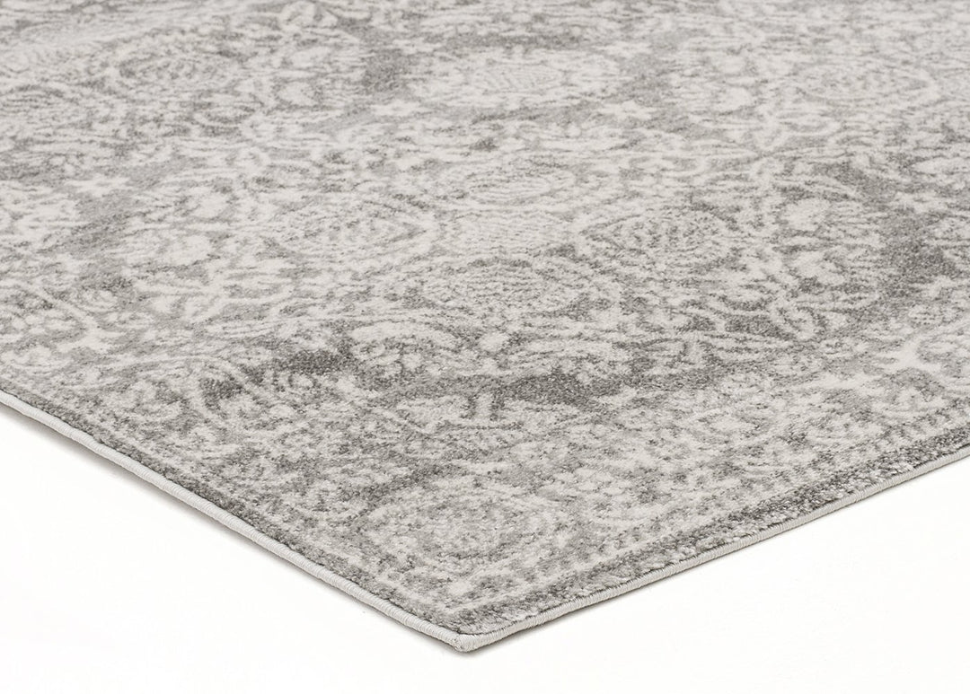 Gwyneth Stunning Transitional Silver Rug