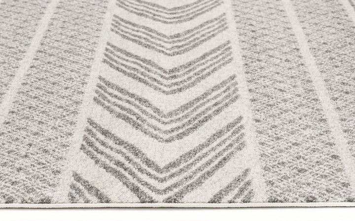 Adani Modern Tribal Design Grey Rug