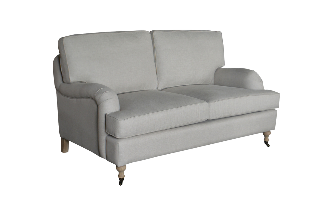 Hamptons roll arm farmhouse country sofa lounge linen