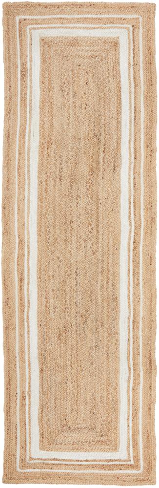 Noosa Natural Border Runner Rug