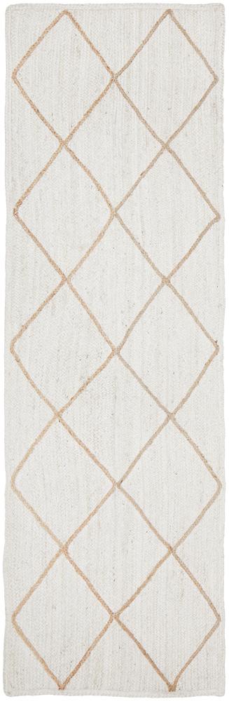 Noosa White Runner Rug