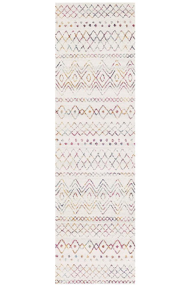 Oasis Nadia Multi Rustic Tribal Runner Rug