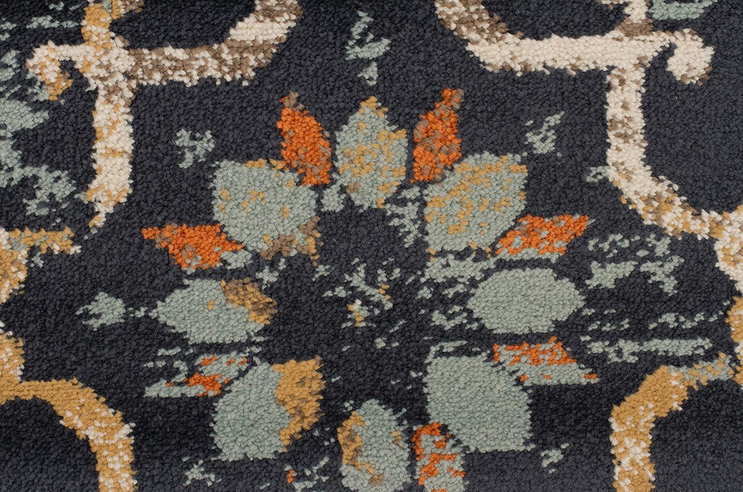 Mayfair Stem Navy Rug