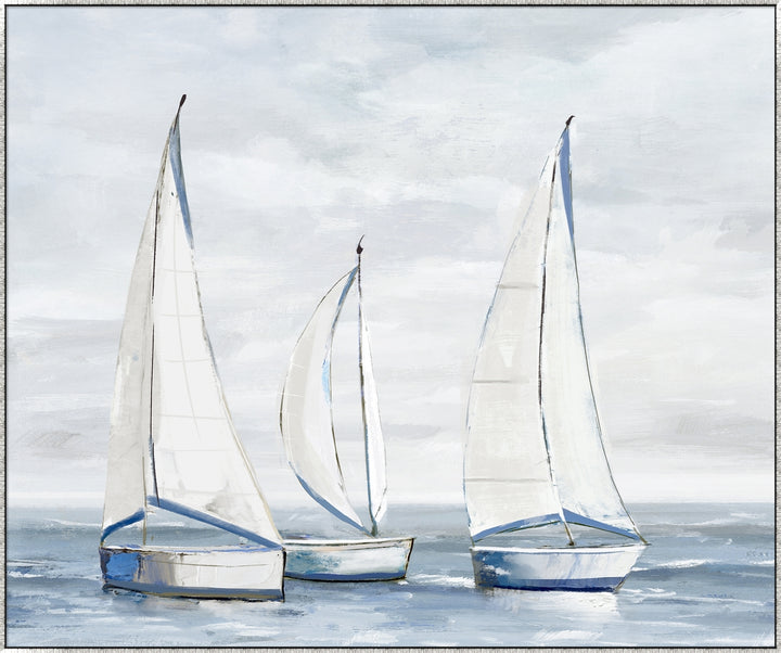 Regatta Canvas In Antique Silver Frame