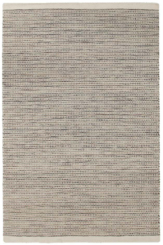 Madras Natural Flat Weave Rug