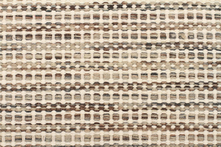 Madras Natural Flat Weave Rug