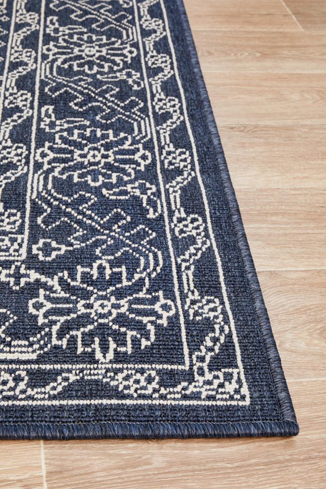 Motif Navy Rug