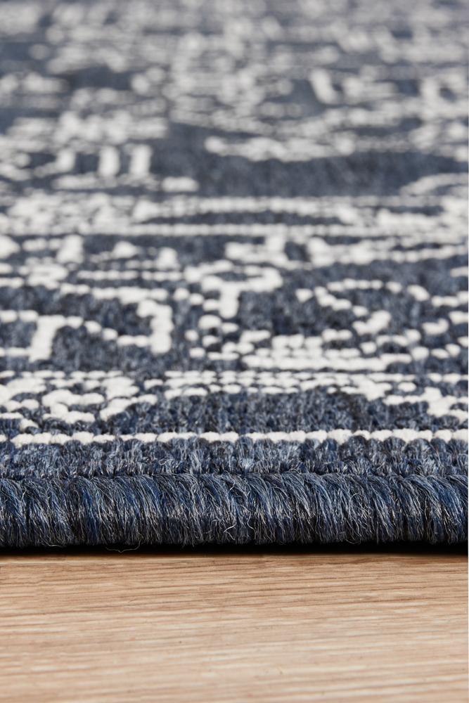 Motif Navy Rug