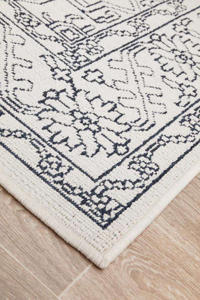 Motif White Rug