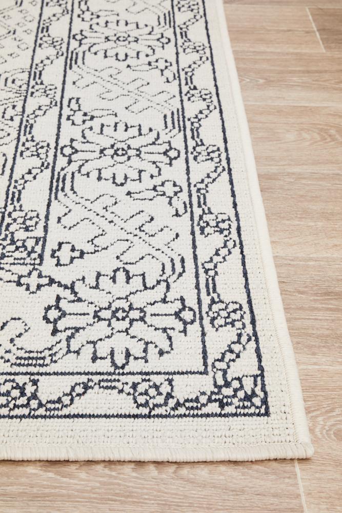 Motif White Rug