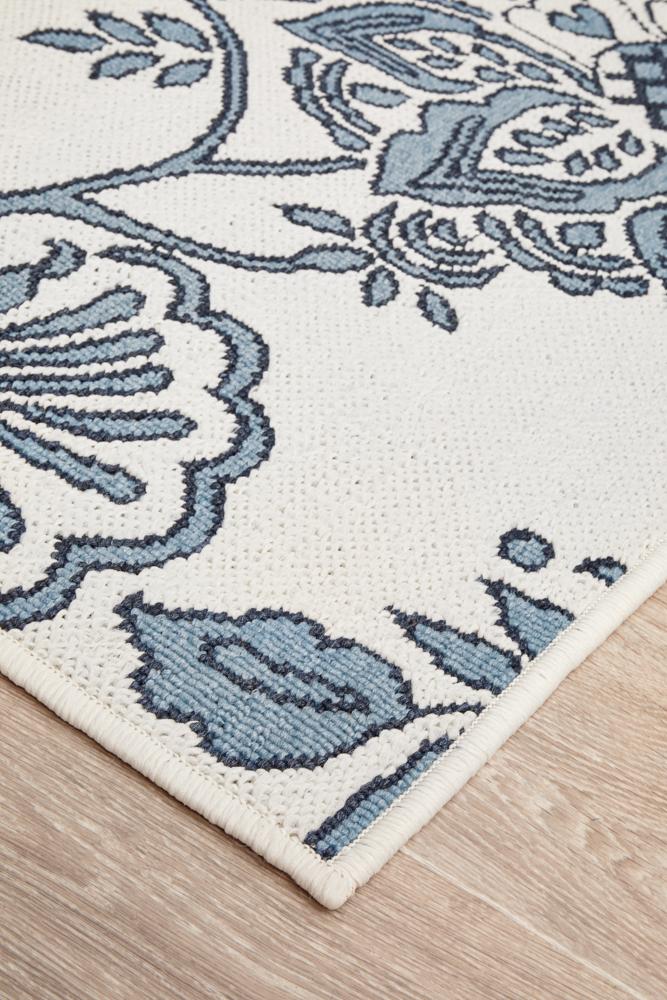 Hummingbird White Rug