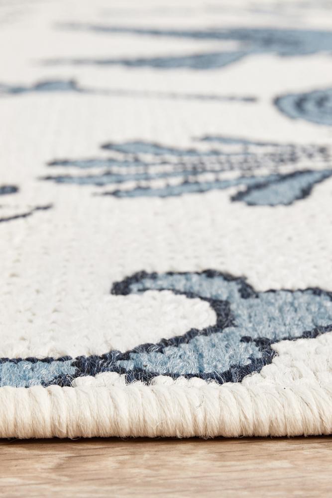 Hummingbird White Rug