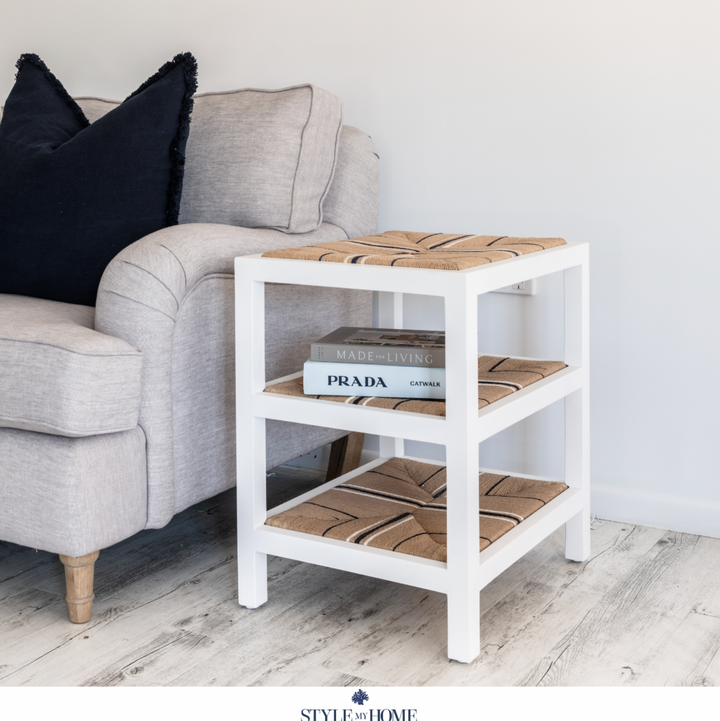 Ex Floorstock - Tommy Woven Side Table- 2 Available