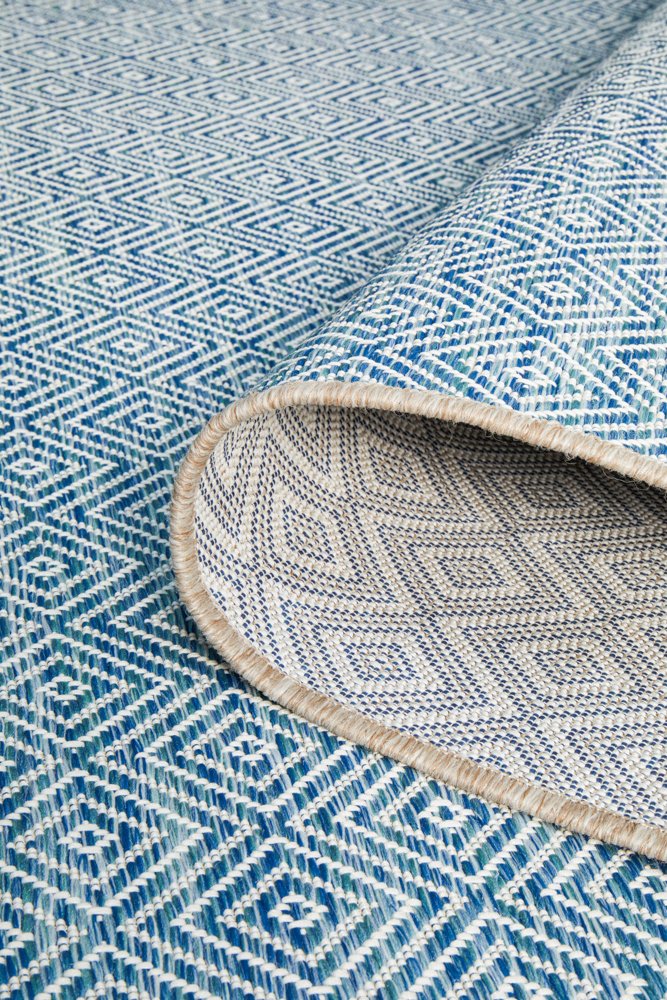 Terrace Indoor / Outdoor Blue Rug