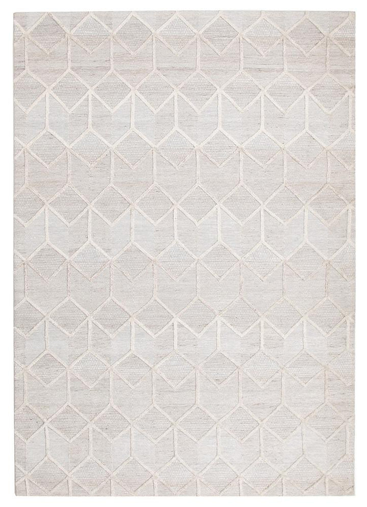 Winter Grey Brush Modern Rug