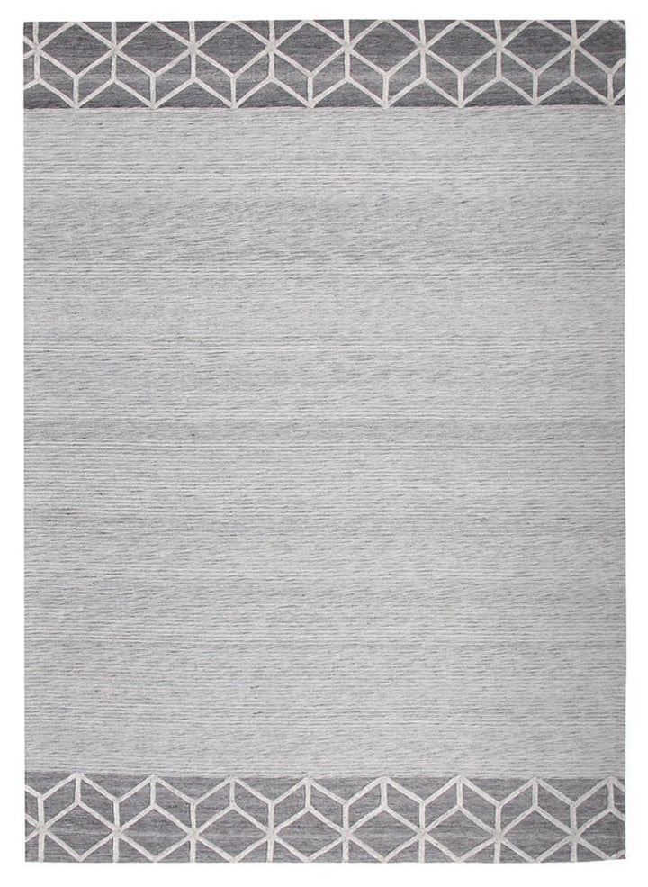 Winter Grey Pulse Modern Rug