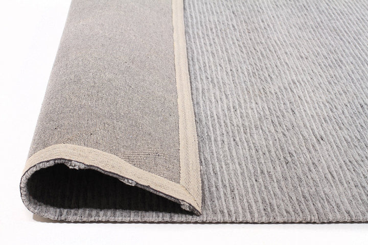 Winter Grey Pulse Modern Rug