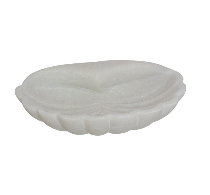 Clam Marble Decorative Bowl